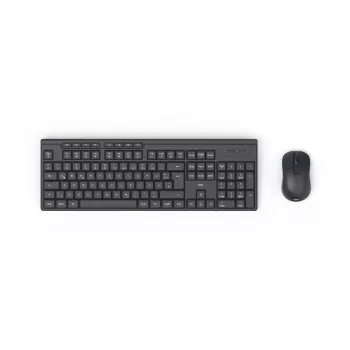 Hama WKM-200 klaviatūra Pridedama pelė Namams/Biurui RF belaidė QWERTZ vokiečių Juoda