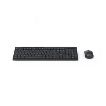 Hama WKM-200 klaviatūra Pridedama pelė Namams/Biurui RF belaidė QWERTZ vokiečių Juoda