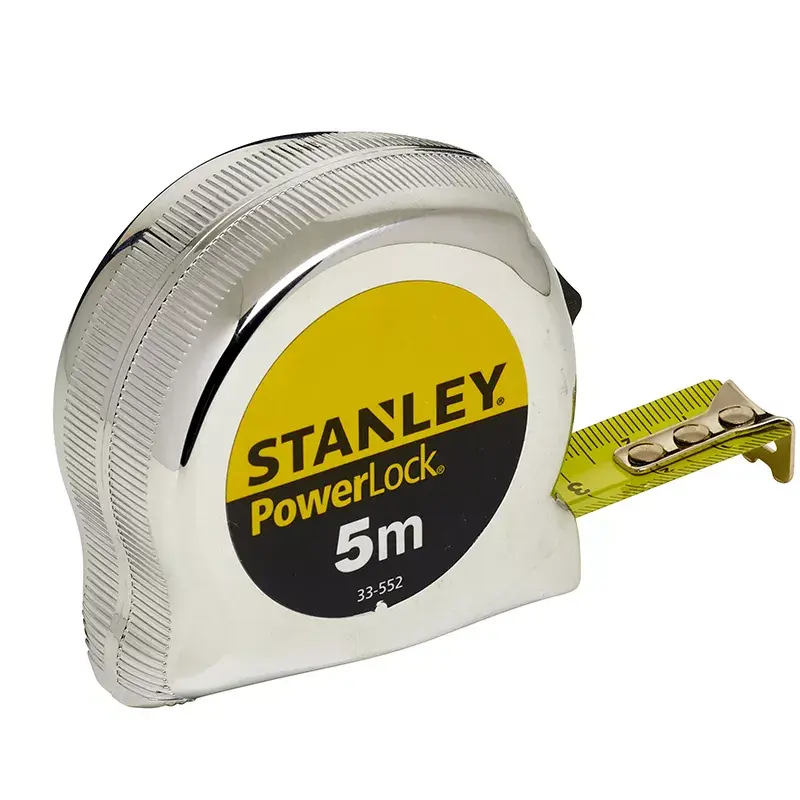 Matavimo juosta STANLEY Micro PowerLock Metric - kompaktiška įtraukiama matavimo juosta, metrinės padalos