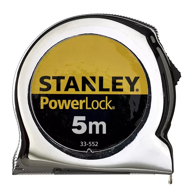 Matavimo juosta STANLEY Micro PowerLock Metric - kompaktiška įtraukiama matavimo juosta, metrinės padalos
