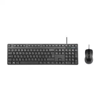 Targus AKM622UK klaviatūra Pelė komplekte Universalus USB QWERTY UK anglų Juoda