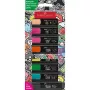 Marker Faber-Castell Textliner Graffiti 8 vnt. Nuožulnus antgalis Smėlio Juoda Mėlyna Žalia Šviesiai rožinė Oranžinė Rožinė Geltona