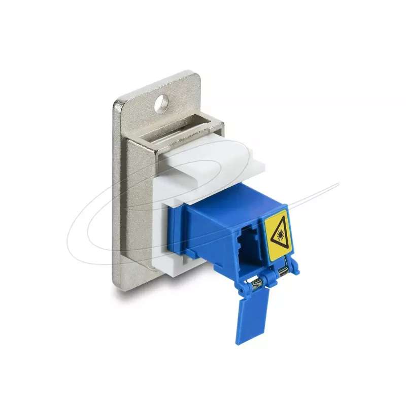 Keystone modulis DELOCK 91096, plokščia konstrukcija, RJ45 suderinamas įdėklas