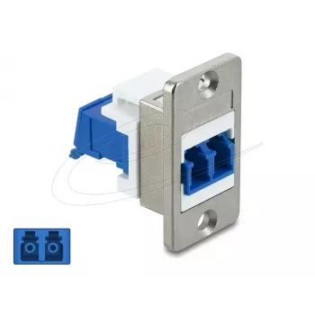 Keystone modulis DELOCK 91096, plokščia konstrukcija, RJ45 suderinamas įdėklas