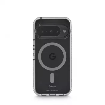 Mobiliojo telefono dėklas HAMA Extreme Protect, skirtas Google Pixel 10 / 10 Pro, permatomas, tinka iki 16 cm (6,3 col.)