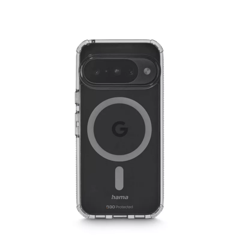 Mobiliojo telefono dėklas HAMA Extreme Protect, skirtas Google Pixel 10 / 10 Pro, permatomas, tinka iki 16 cm (6,3 col.)