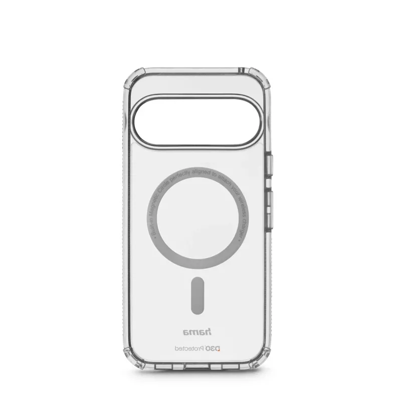 Mobiliojo telefono dėklas HAMA Extreme Protect, skirtas Google Pixel 10 / 10 Pro, permatomas, tinka iki 16 cm (6,3 col.)