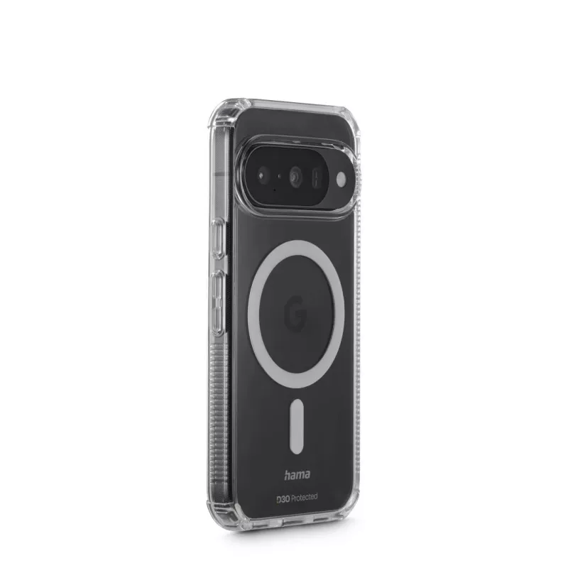Mobiliojo telefono dėklas HAMA Extreme Protect, skirtas Google Pixel 10 / 10 Pro, permatomas, tinka iki 16 cm (6,3 col.)
