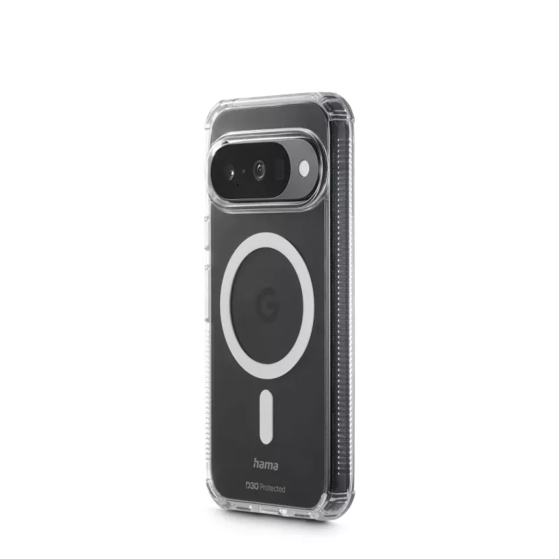 Mobiliojo telefono dėklas HAMA Extreme Protect, skirtas Google Pixel 10 / 10 Pro, permatomas, tinka iki 16 cm (6,3 col.)