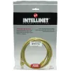“Intellinet” tinklo kabelis, Cat5e, 1 m, geltonas, CCA, U/UTP, PVC, RJ45, paauksuoti kontaktai, bekliūvis, su apsauginiu gaubteliu, garantija visam eksploatavimo laikui