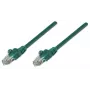 “Intellinet” tinklo komutacinis kabelis, Cat5e, 1 m, žalias, CCA, U/UTP, PVC, RJ45, paauksuoti kontaktai, neužsikabinantis, apsauginis gaubtelis, garantija visam eksploatavimo laikui