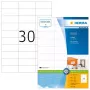 Etiketės HERMA Premium A4 70x29,7 mm 3000 vnt.