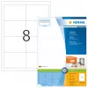 Etiketės HERMA Premium A4 97x67,7 mm baltos popierinės matinės 1600 vnt.