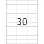 Etiketės HERMA Premium A4 70x29,7 mm baltas popierius matinės 6000 vnt.