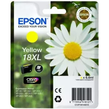 Epson rašalo kasetė “Singlepack 18XL Claria Home” geltona