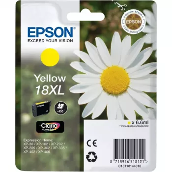 Epson rašalo kasetė “Singlepack 18XL Claria Home” geltona