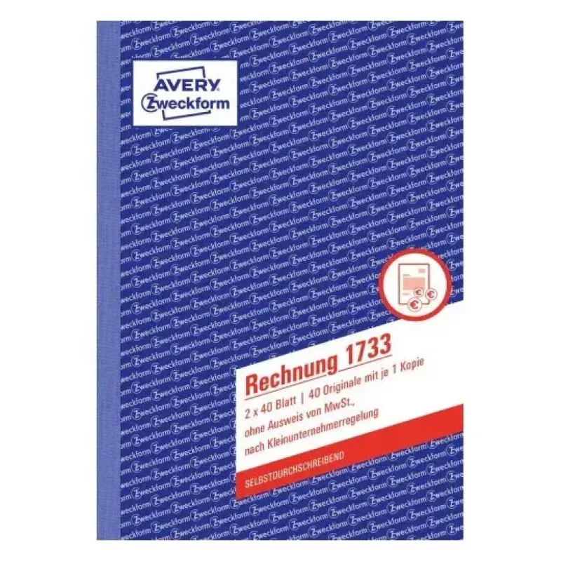 Verslo forma Avery 1733