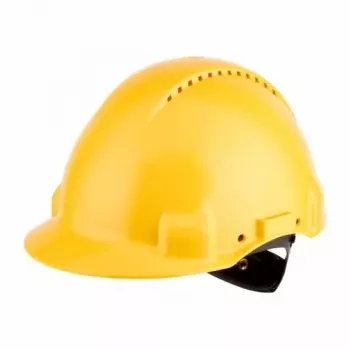 3M G30NUY apsauginis galvos apdangalas iš didelio tankio polietileno (HDPE), geltonas