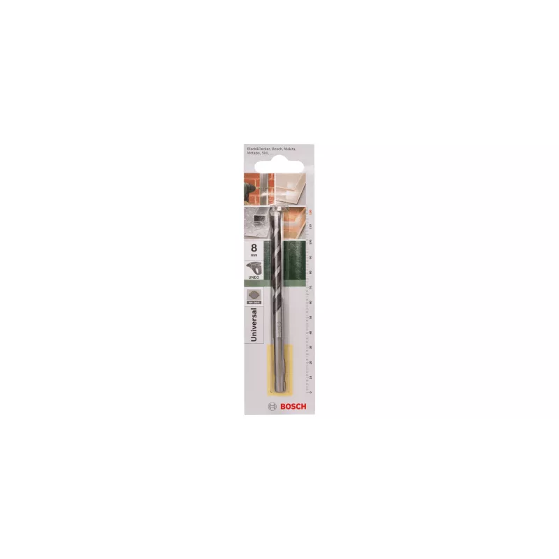 Bosch SDS-Quick universalūs grąžtai, perforatorius, 8 mm, 120 mm, Multi, 7 cm, SDS-Quick