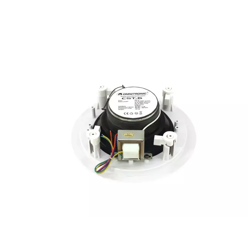 Dviejų juostų garsiakalbis Omnitronic 80710222 baltas