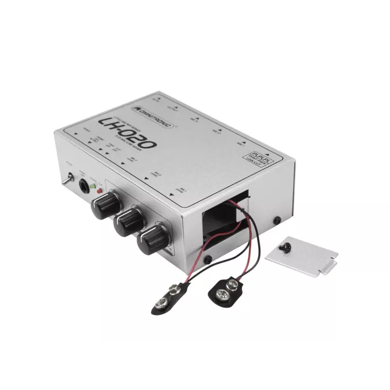 Garso maišytuvas Omnitronic 10355020 3 kanalai 25 - 16000 Hz Baltas