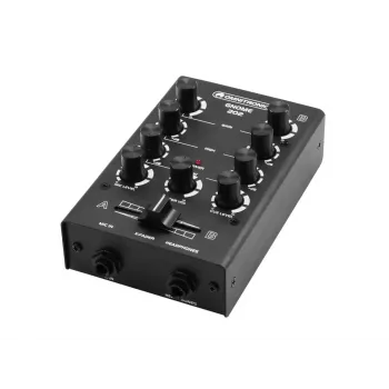 Maišytuvas Omnitronic GNOME-202 2 kanalai 20 - 20000 Hz Juoda