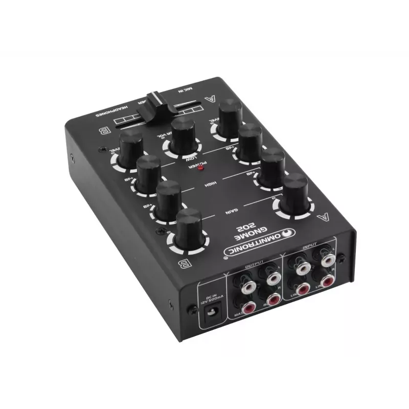 Maišytuvas Omnitronic GNOME-202 2 kanalai 20 - 20000 Hz Juoda