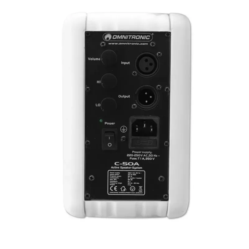 Dviejų juostų garsiakalbis Omnitronic 11036717 50 W