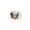 Pilno diapazono garsiakalbis Omnitronic 80710210 baltas laidinis 5 W