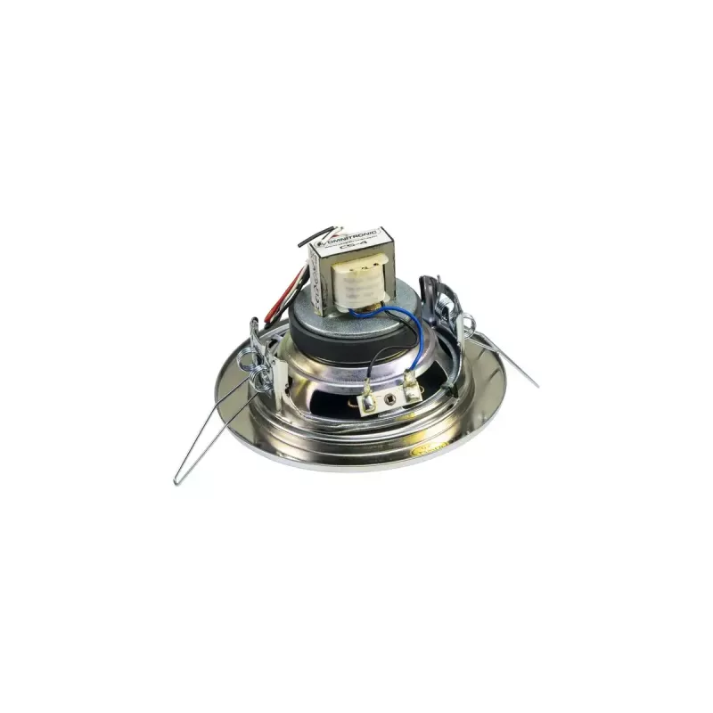 Dviejų juostų garsiakalbis Omnitronic 80710208 Sidabrinis Laidinis 6 W