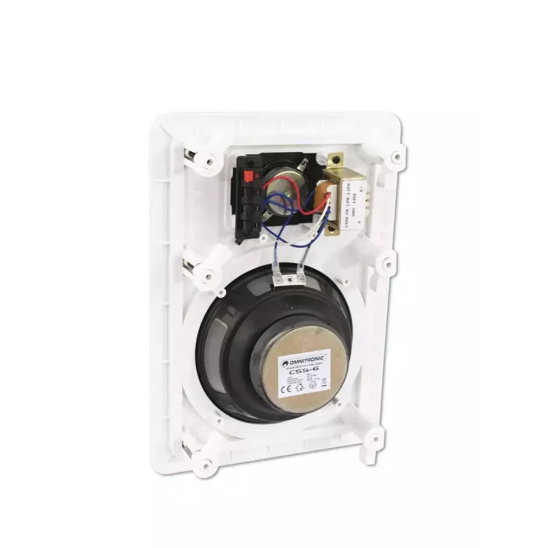Dviejų juostų garsiakalbis Omnitronic 80710340 Baltas