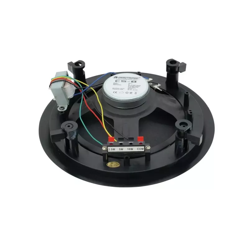 Pilno diapazono garsiakalbis Omnitronic 80710231 Juoda Wired 10 W