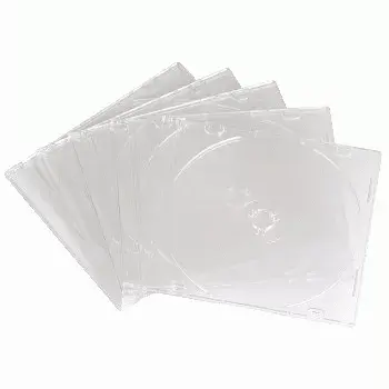CD plonas Empty Box Hama 051164 pakuotė 10 permatomas 1 diskams