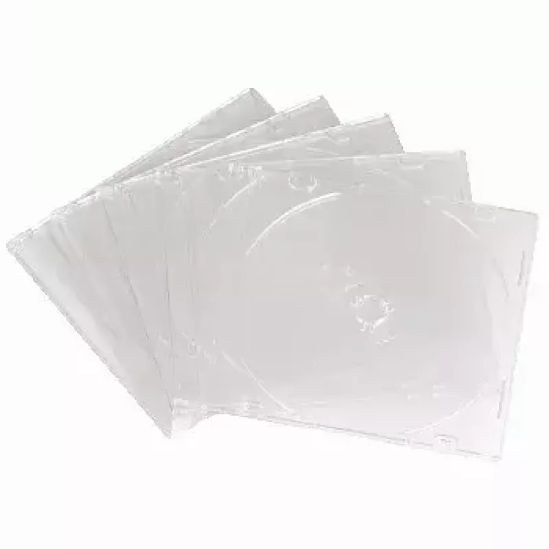 CD plonas Empty Box Hama 051164 pakuotė 10 permatomas 1 diskams