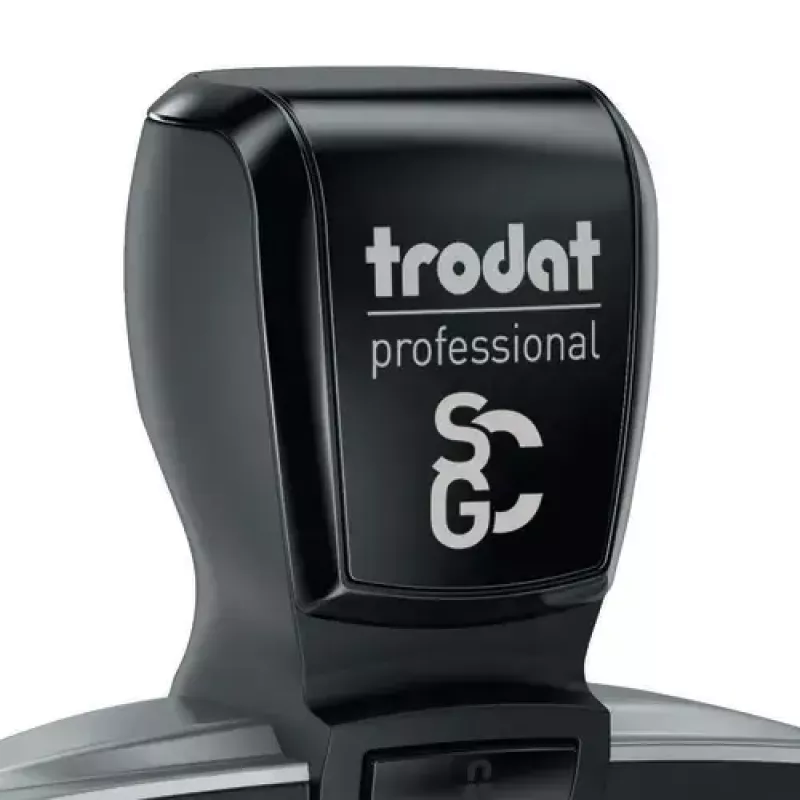 Savaime prisigeriantis datos spaudas Trodat 5030 — atspaudo dydis 4 x 27 mm, matmenys 74 x 45 x 150 mm