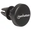 Manhattan Magnetic Car Air-Vent Phone Mount, reguliuojamas užsegamas laikiklis, greitas pritvirtinimas ir atlaisvinimas, neslystanti pagalvėlė, juoda, garantija visam tarnavimo laikui
