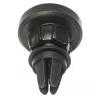 Manhattan Magnetic Car Air-Vent Phone Mount, reguliuojamas užsegamas laikiklis, greitas pritvirtinimas ir atlaisvinimas, neslystanti pagalvėlė, juoda, garantija visam tarnavimo laikui