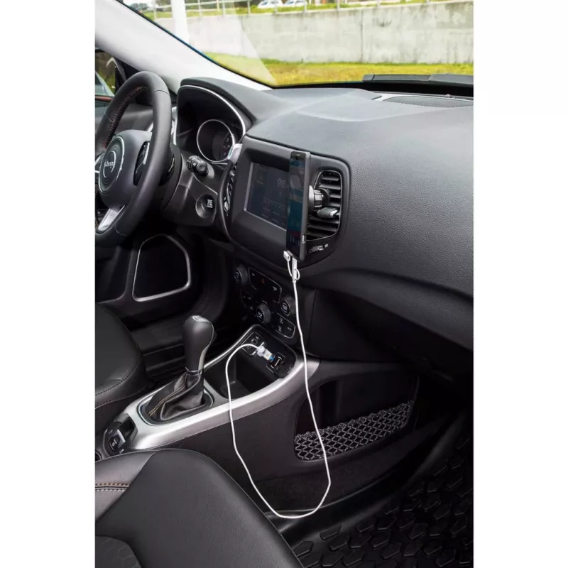 Manhattan Magnetic Car Air-Vent Phone Mount, reguliuojamas užsegamas laikiklis, greitas pritvirtinimas ir atlaisvinimas, neslystanti pagalvėlė, juoda, garantija visam tarnavimo laikui