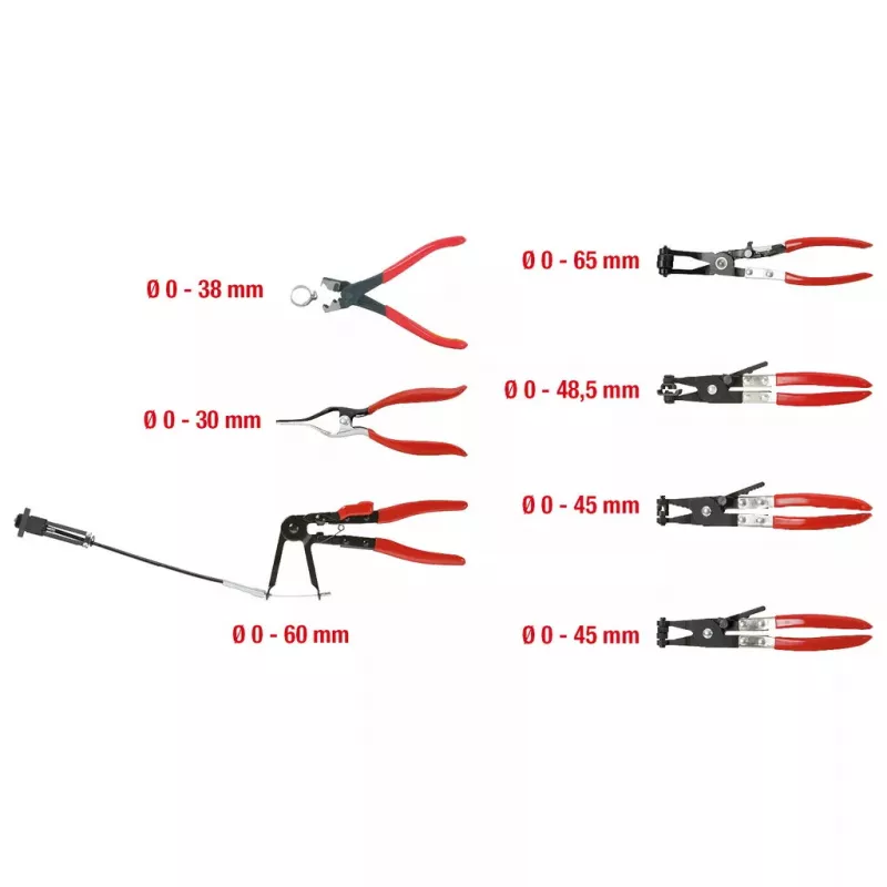 Replės KS Tools 115.1055 Chromo-molibdeno plienas