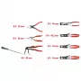 Replės KS Tools 115.1055 Chromo-molibdeno plienas