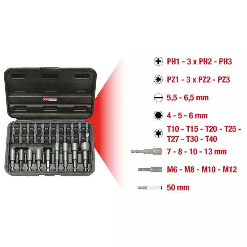 Atsuktuvo antgalis KS Tools 122.2100 svoris 670 g
