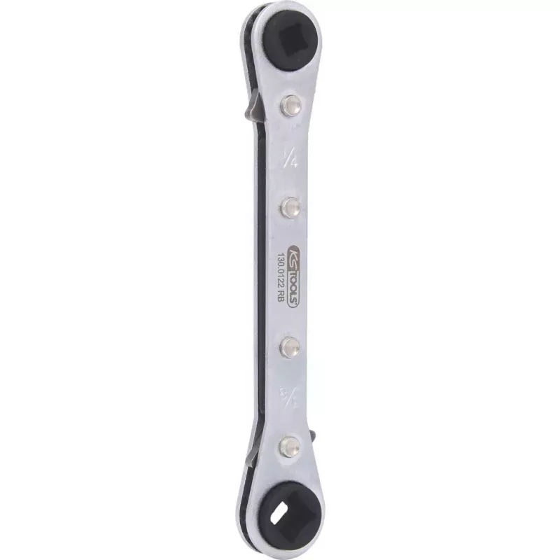 Ratchet Wrench KS Tools 130.0122 Steel 1/4 inch Drive 120g