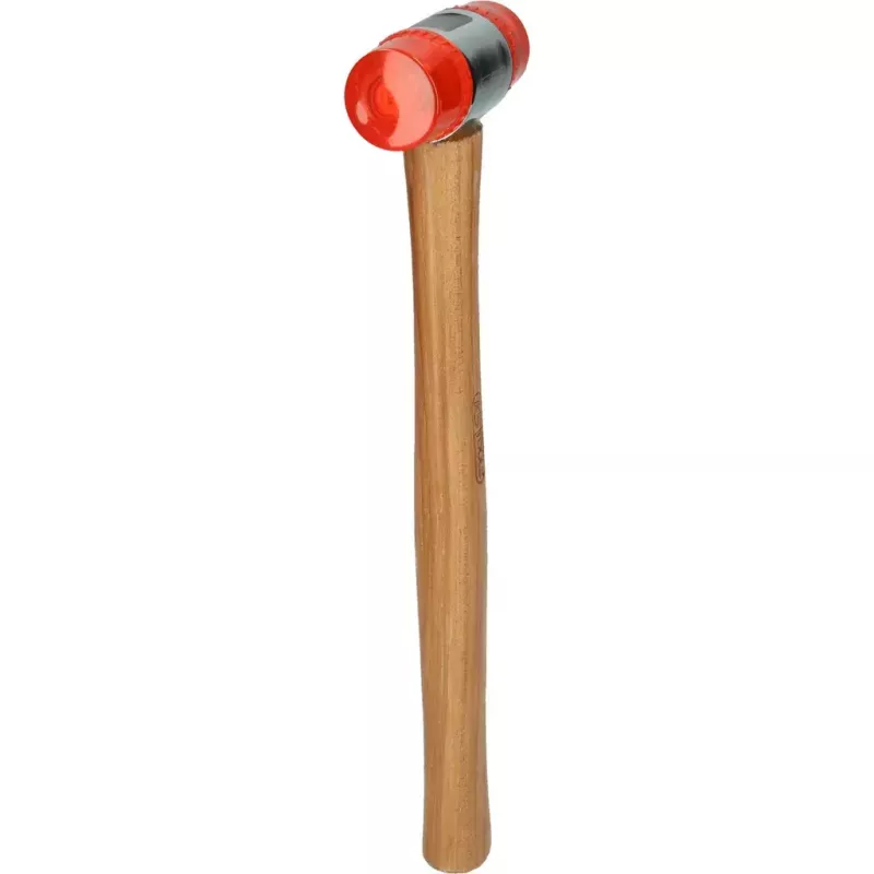 Plaktukas KS Tools 140.5202 plastikine galvute medine rankena 30 cm 350 g