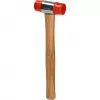Plaktukas KS Tools 140.5202 plastikine galvute medine rankena 30 cm 350 g