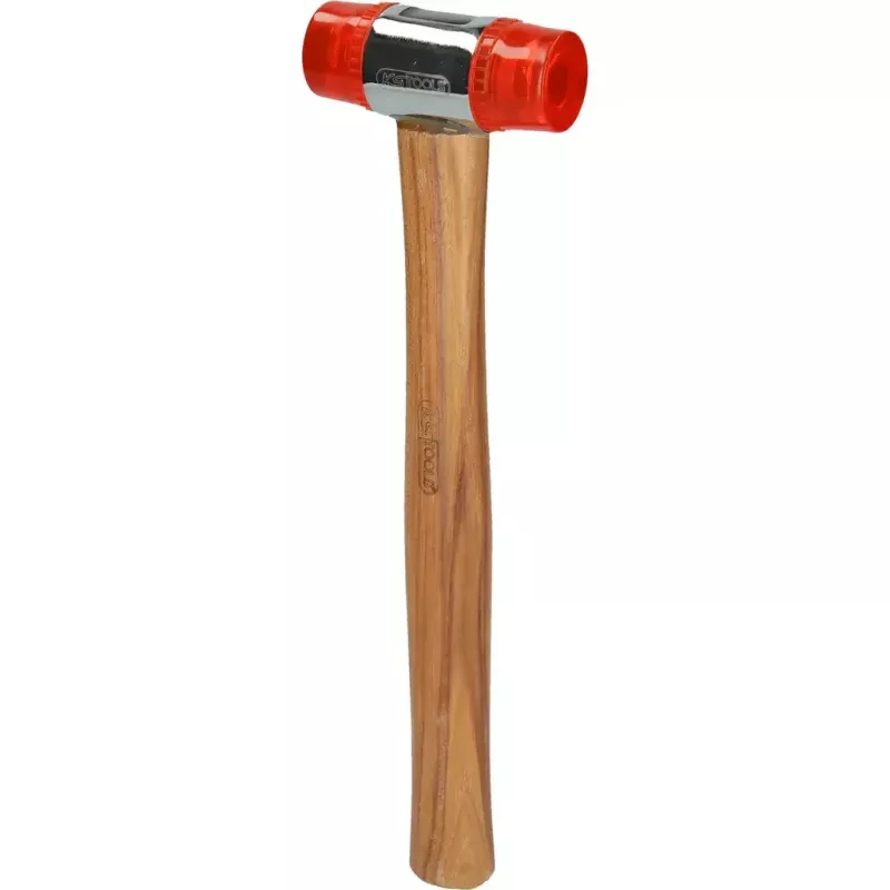 Plaktukas KS Tools 140.5202 plastikine galvute medine rankena 30 cm 350 g