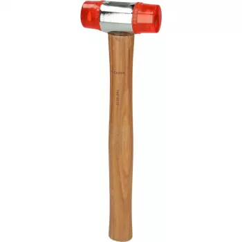 Plaktukas KS Tools 140.5202 plastikine galvute medine rankena 30 cm 350 g