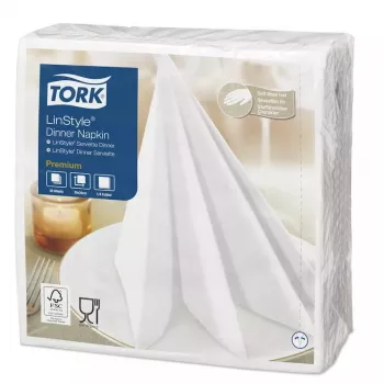 Popierinės servetėlės Tork 478711 Baltos 50 vnt.