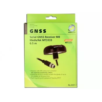 GPS imtuvo modulis Navilock 60326 M8 99 kanalai juoda