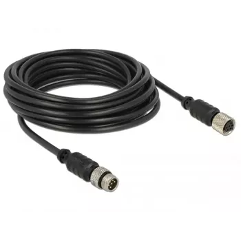 Serijinis kabelis Navilock 62974 juodas 5 m M8