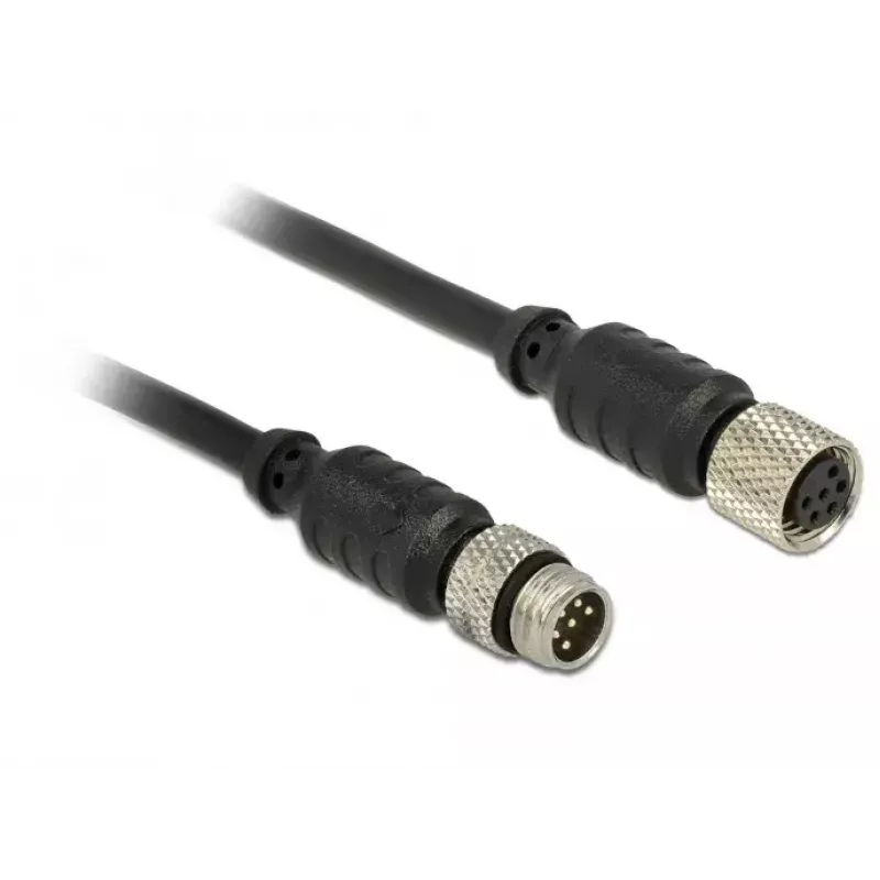Serijinis kabelis Navilock 62975 juodas 10 m M8